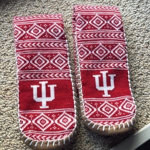 Indiana University slipper socks